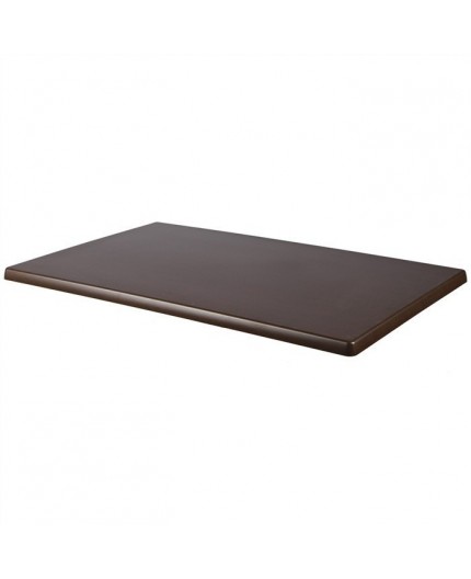 Tablero de mesa Werzalit-Sm, WENGU 103, 120 x 80 cms*