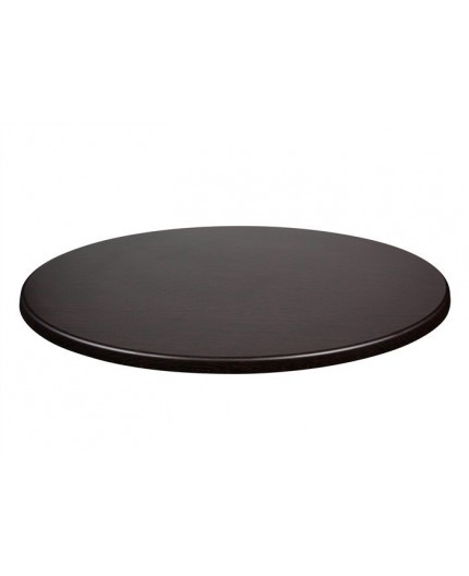 Tablero de mesa Werzalit Alemania, WENGU 103, 60 cms de di metro*.