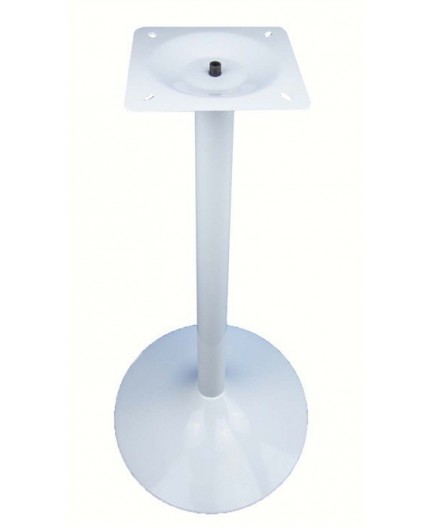 Base de mesa CRISS, alta, blanco satinado, 45*110 cms