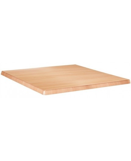 Tablero de mesa Werzalit Alemania, HAYA 19, 80 x 80 cms*