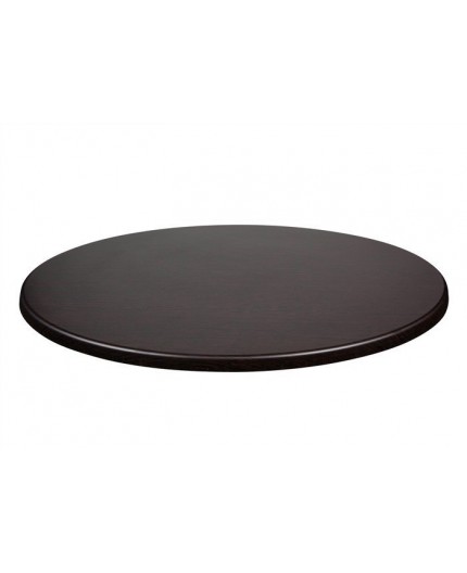 Tablero de mesa Werzalit Alemania, WENGU 103, 70 cms de di metro*.