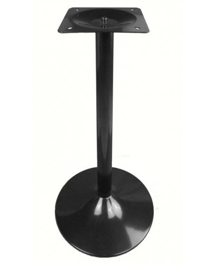 Base de mesa CRISS, alta, negro satinado, 45*110 cms