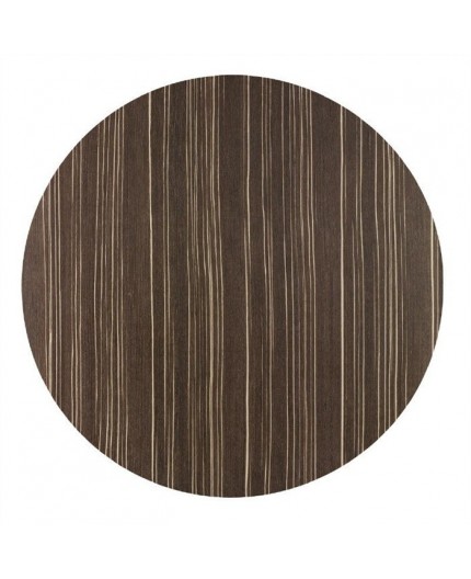 Tablero de mesa Werzalit Alemania, SAFARI BROWN 76, 60 cms de di metro*.