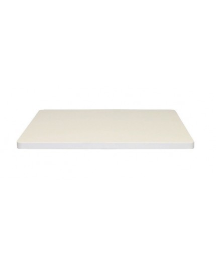 Tablero de mesa ANGELO, blanco roto, 80 x 80 cms