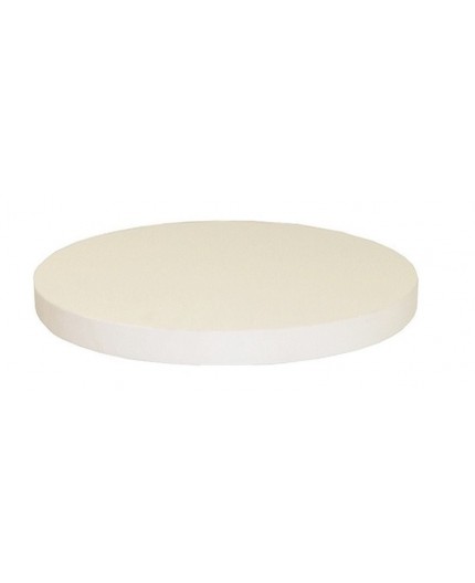 Tablero de mesa ANISA, blanco roto, 70 cms de di metro