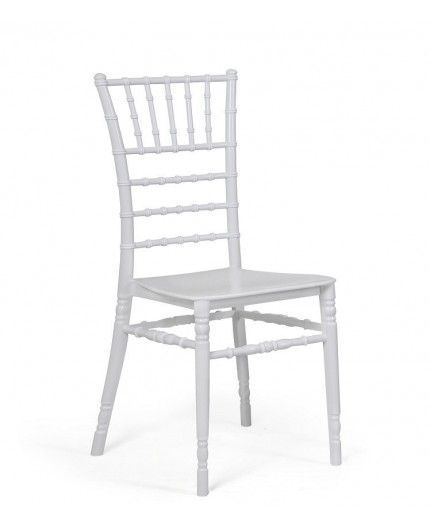 Silla CHIAVARI NEW, polipropileno blanco