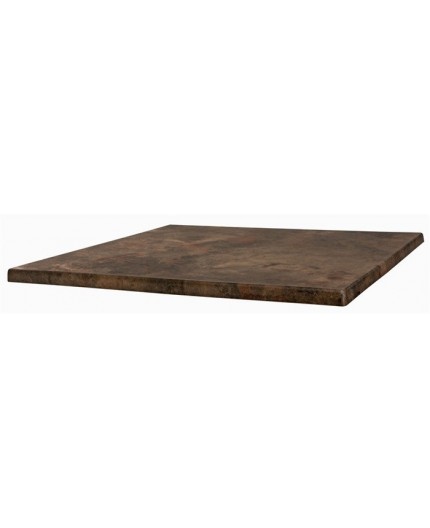 Tablero de mesa Werzalit SM, MARRàN OXIDO 223, 60 x 60 cms*